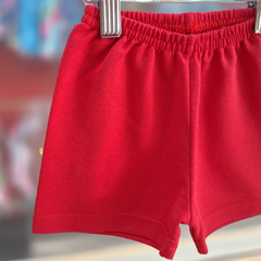 SHORT BÁSICO BEBÉ/A ROJO - comprar online