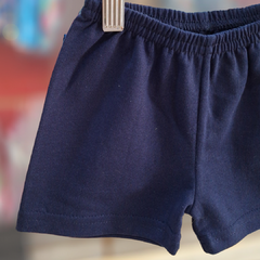 SHORT BÁSICO BEBÉ/A AZUL MARINO - comprar online