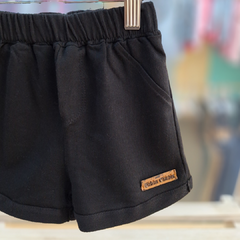 SHORT RUSTICO BEBE NEGRO - comprar online