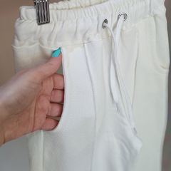 PANTALÓN PALAZZO NENA NATURAL - comprar online