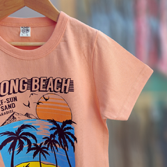 REMERA BEACH SALMÓN - comprar online