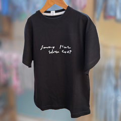 REMERA OVERSIZE SUMMER TIME NEGRA en internet