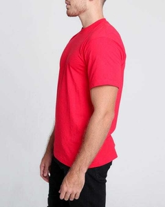 Franela Clásica cuello redondo roja - comprar online