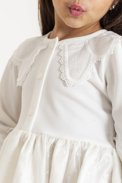 Vestido de Bautizo de tul para niña - comprar online