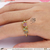 AN 181 - ANILLO LOVE CIRCONIAS COLORES