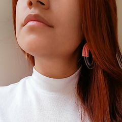 ARETES ARCOIRIS ROSA - comprar online