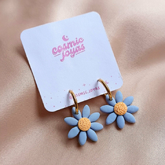 ARETES MARGARITA LAVANDA