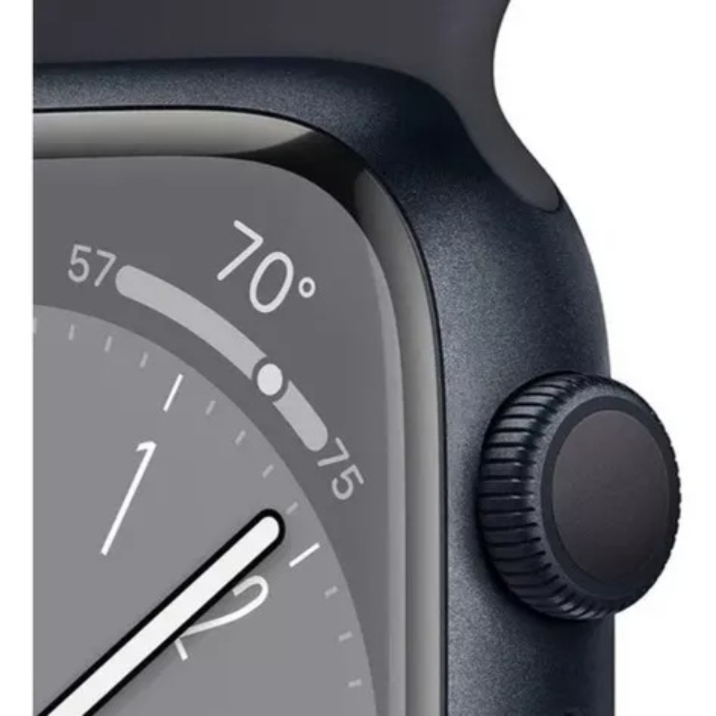 Comprar Apple Watch SE GPS • Caixa meia-noite de alumínio – 44 mm •  Pulseira esportiva meia-noite – M/G - Apple (BR)