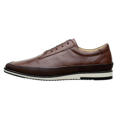 Sapato Oxford Casual Estilo Masculino Marrom Olivieri - comprar online