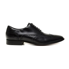 Sapato Social HB Dener de Couro Masculino Preto Olivieri - comprar online