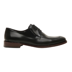 Sapato Social Lazzarini de Couro Masculino Preto Olivieri - comprar online