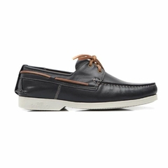 Sapato Docksider Couro Nobuck Masculino Marinho Olivieri - comprar online