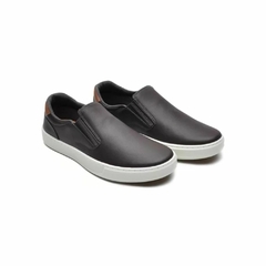 Sapato Slip On Late Casual Masculino Marrom Olivieri