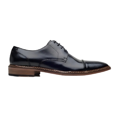 Sapato Social Zambonini de Couro Masculino Preto Olivieri - comprar online