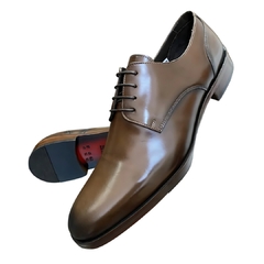 Sapato Social Tarantino de Couro Masculino Café Olivieri - comprar online