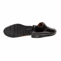 Sapato Couro Nobre Derby Premium Anatômico Black Olivieri - Olivieri Calçados