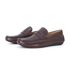 Sapato Mocassim Masculino Couro Soft Pinhão Cancun Olivieri