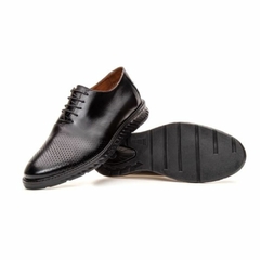 Sapato Couro Nobre Wholecut Premium Anatômico Black Olivieri - comprar online