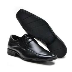 Sapato Social Masculino Couro Preto Olivieri - comprar online