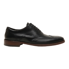 Sapato Social Oxford Blinder de Couro Preto Olivieri - comprar online