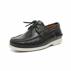 Sapato Docksider Couro Nobuck Masculino Preto Olivieri - comprar online