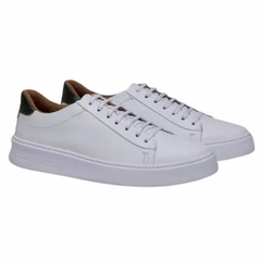 Tênis Masculino Casual Sneaker Evoque Havana Branco Olivieri