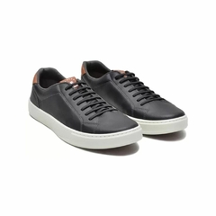 Sapatênis Tênis Casual Urbano 1001S Olivieri Preto e Branco