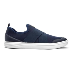 Tênis Fly Casual Estilo Meia Elástico Cruzado Azul Olivieri - comprar online