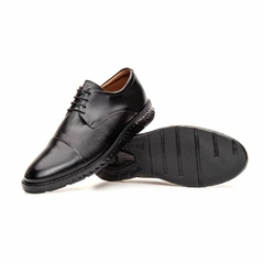 Sapato Couro Nobre Derby Premium Anatômico Black Olivieri - comprar online