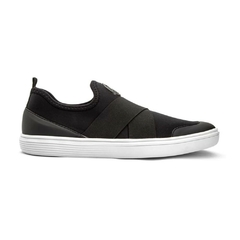 Tênis Fly Casual Estilo Meia Elástico Cruzado Preto Olivieri - comprar online