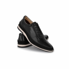 Sapato Casual Estilo Masculino Preto Olivieri