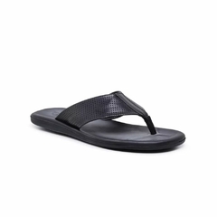 Chinelo Dedo em Couro Masculino Amortecedor Marinho Olivieri - comprar online