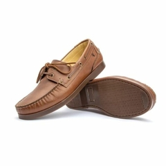 Sapato Docksider Couro Latego Masculino Whisky Olivieri na internet