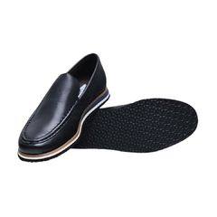 Sapato Casual Mocassim Malbork Masculino Preto Olivieri - loja online