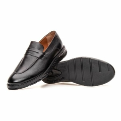 Sapato Couro Nobre Loafer Premium Anatômico Black Olivieri - Olivieri Calçados