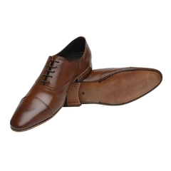 Sapato Social Loafer Premium em Couro Marrom Olivieri - Olivieri Calçados