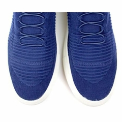 Tênis Knit Masculino Casual Azul Marinho Solado TR Olivieri - comprar online