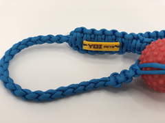 Brinquedo Puxador Cães Paracord Azul na internet