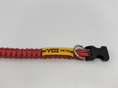 Coleira Gato Paracord Vermelho - comprar online