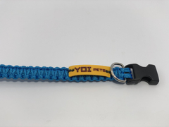 Coleira Gato Paracord Azul - comprar online