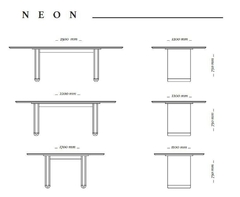 Mesa de Jantar Neon - loja online