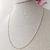 Colar Micro Bolas 45cm Banhado a Ouro 18k