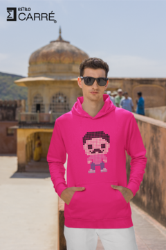 Hoodie El Tío Bigotes Gaming pixelado | Hoodie Gamer - buy online