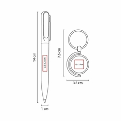 Set Personalizado | Bolígrafo, llavero y tarjetero en internet