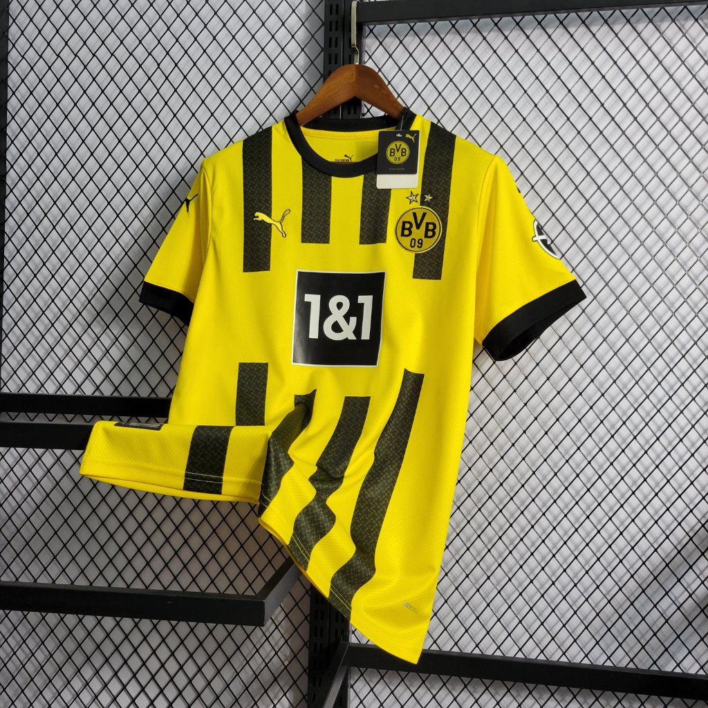 Camisa Borussia Dortmund amarela 2022/23