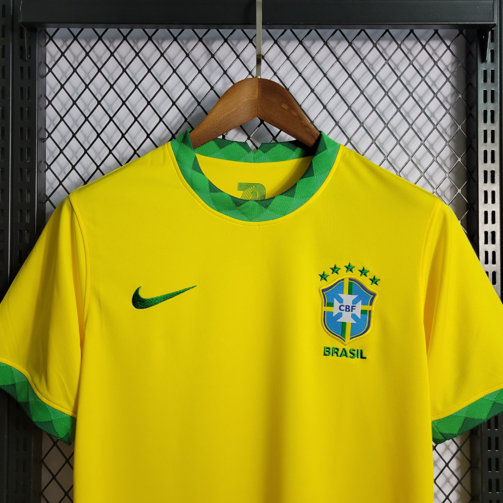Camisa Brasil Amarela 2021 - Comprar em Na Trave F.C.