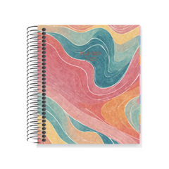 Big Planner 2025 - Pastel Waves