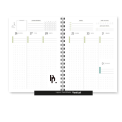 Big Planner 2025 - Folhagem - Paralello Paper 