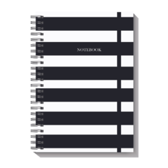 Caderno Listras