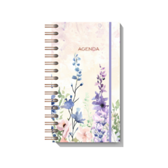 Agenda Slim 2025 - Purple Garden